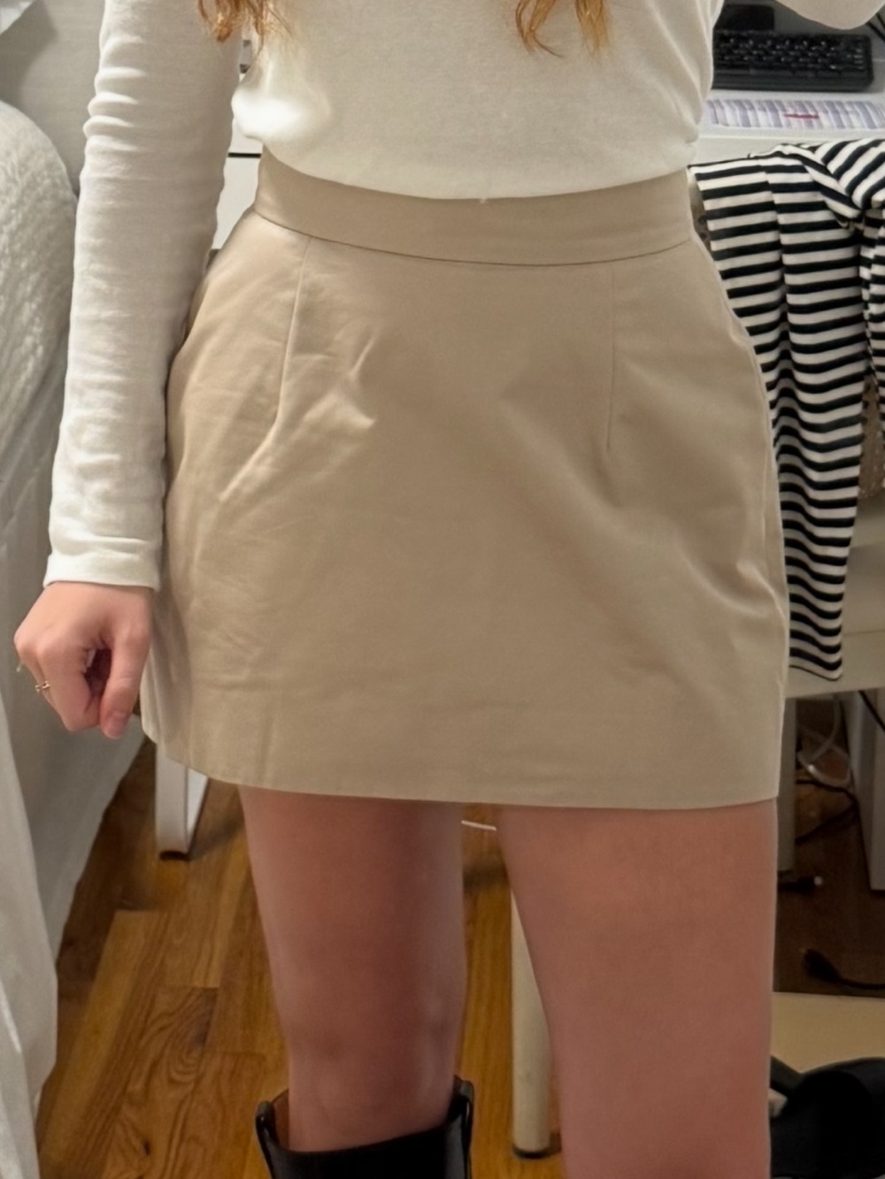 Khy structured mini skirt